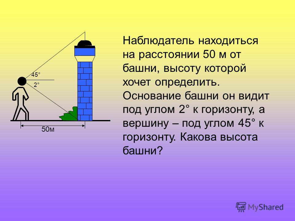 Можно на расстоянии до 5. Высота. Как измерить высоту здания. Высота башен. Как измерить высоту башни.