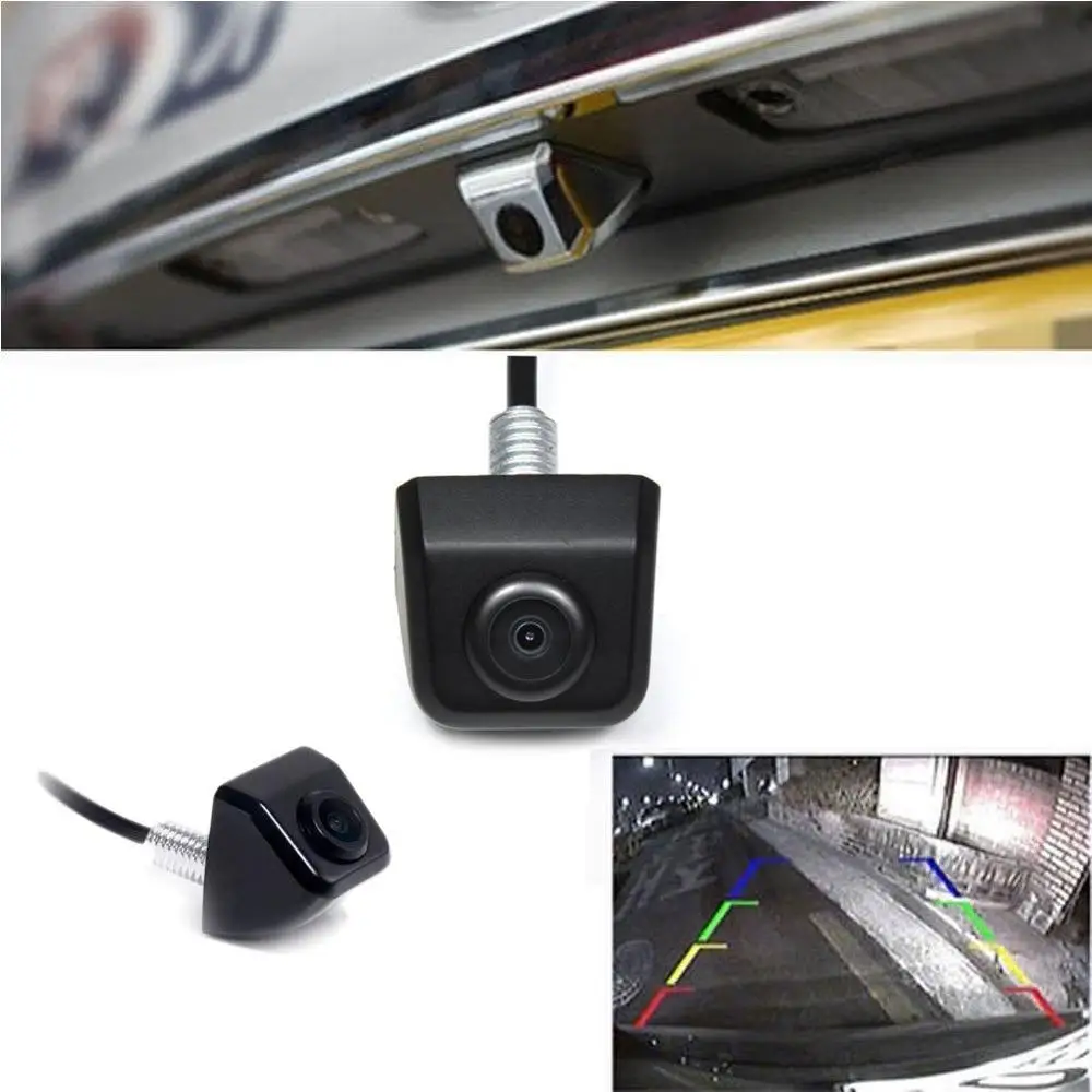 Car Rear View Camera Waterproof Car Parking Assistance Reversing Back Rear View Camera HD CCD Wire