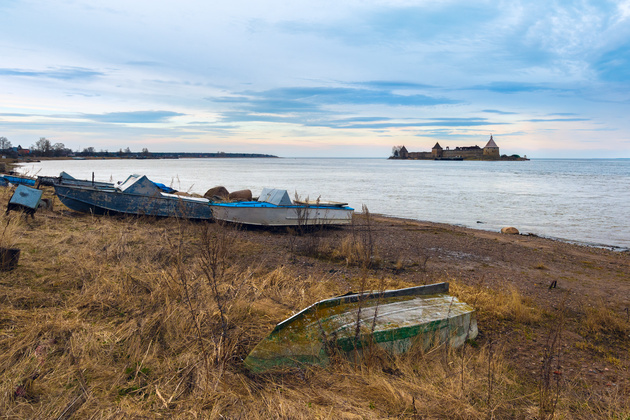 Nikon D810 / Nikon AF-S 18-35mm f/3.5-4.5G ED Nikkor

Вид на крепость Орешек ранней весной. Ленинградская область