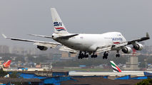 SilkWay Boeing 747-400F visited Mumbai title=
