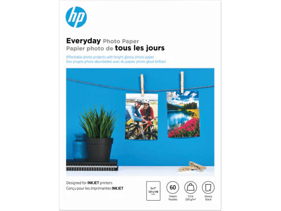 HP Inkjet Photo Paper Everyday Glossy
