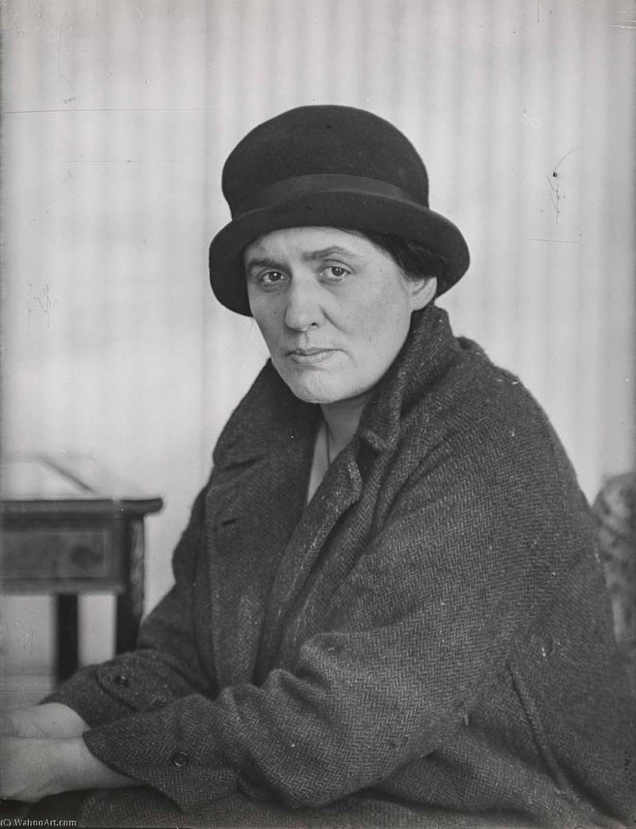 Berenice Abbott Portrait of Anna Wickham