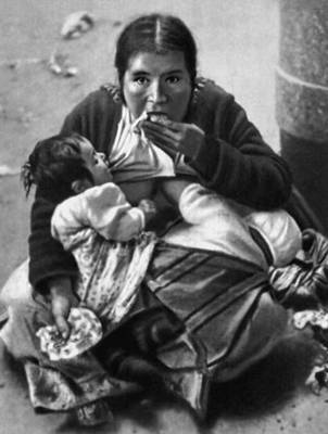 Фотоискусство. Зарубежное искусство 20 в. Г. Однер (Швеция). «Мать-Земля. Перу». 1955.