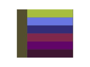 Родственно-контрастные цвета Сочетания родственно-контрастных цветов представ