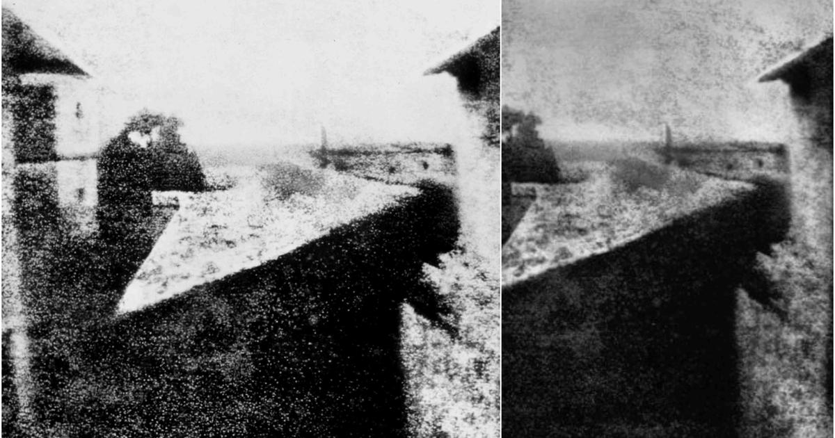 Первые фотографии сообщение. Жозеф Ньепс первая фотография. Первая фотография в мире 1826. Вид из окна 1826. Первый в мире фотоснимок.