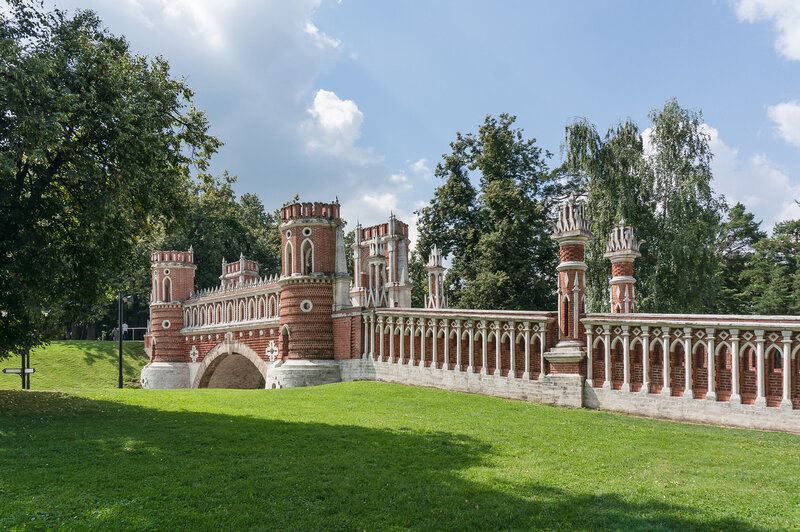 Фигурные ворота в Царицыно