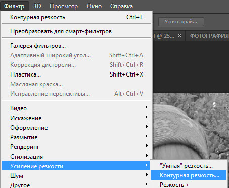 Увеличение резкости в фотошопе с уменьшением шума