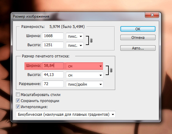 Значение атрибутов height и width можно задать и в пикселях и в процентах