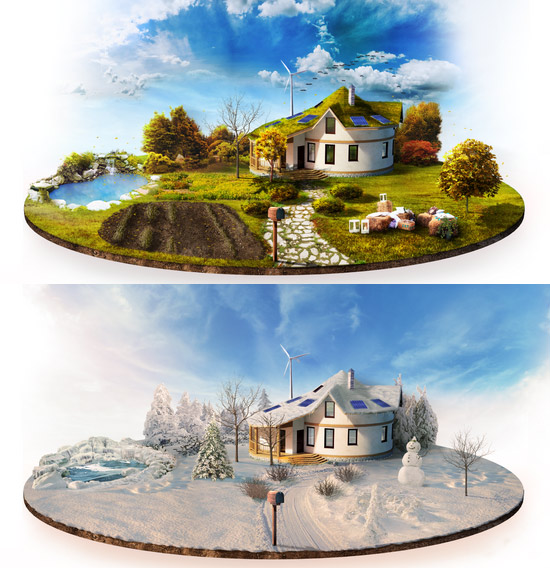 Слой маска в фотошопе