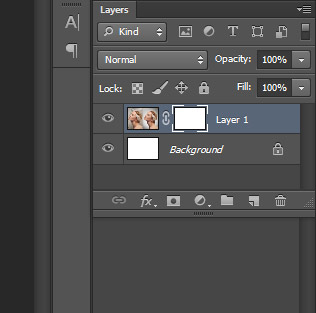 Слой маска в фотошопе