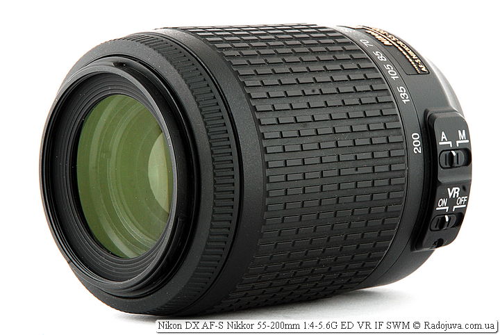 Обзор объектива Nikon DX AF-S Nikkor 55-200mm 1:4-5.6G ED VR I