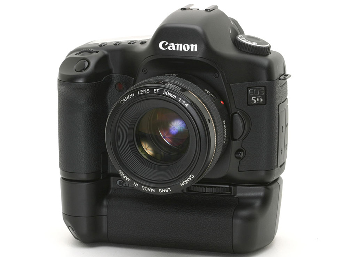 Canon 5D с бустером