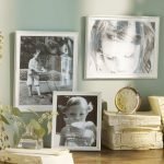 Композиция из черно-белых фотографий