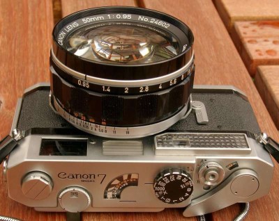 Сверхсветосильный объектив «Canon 50 мм f/0,95»
