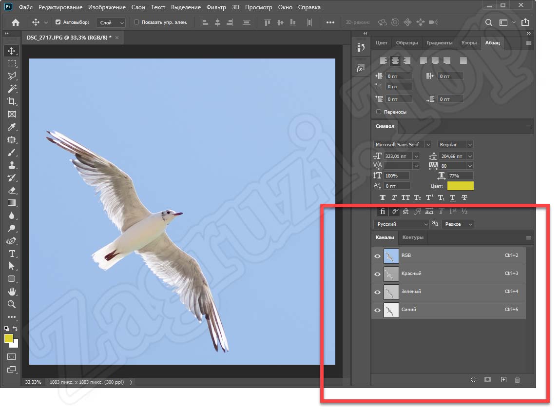 Как переместить слой из одного проекта в другой в photoshop