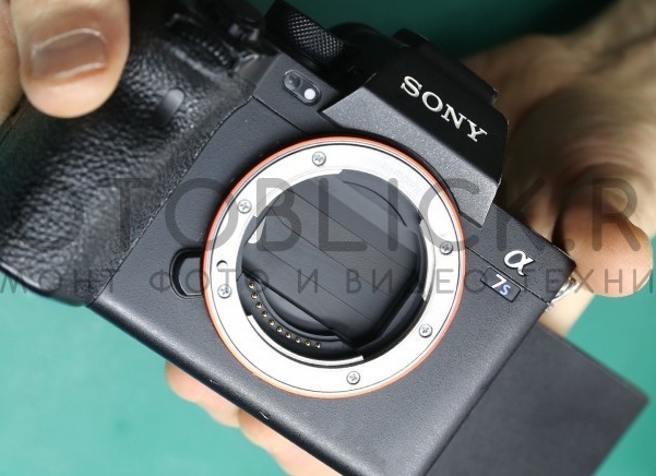 Sony Alpha 7S3 ошибка при спуске затвора