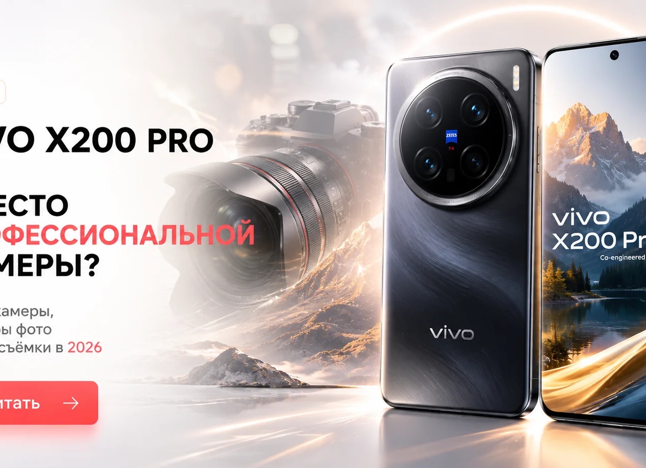 Заменит ли камера смартфона профессиональные фотоаппараты?